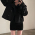 Chic Autumn and Winter Double Breasted Short Woolen Jacket
